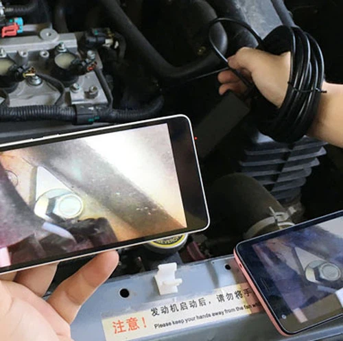 Prípad aplikácie Ezon Endoscope Product Application --- Inšpekcia motora výro...